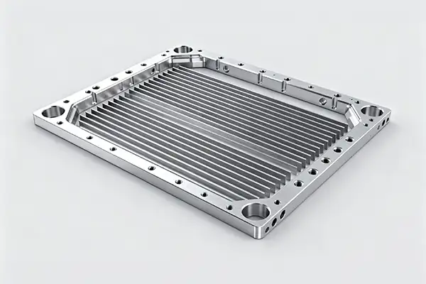 6061-T6 aluminum machined part