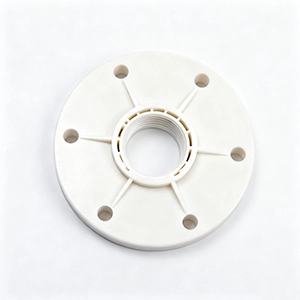HDPE CNC machined guide rail with smooth sliding surface