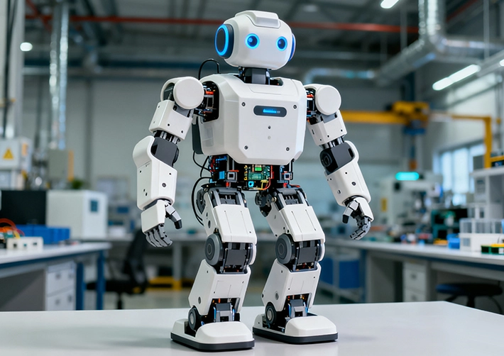Robotics precision machining