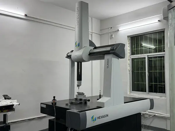 Hexagon CMM used for high-precision coordinate measurement in CNC machining