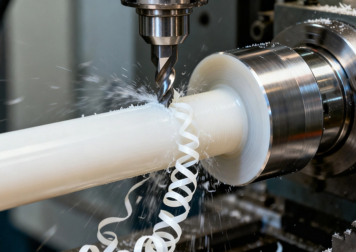 HDPE machining: burr control, smooth finish, chemical resistance