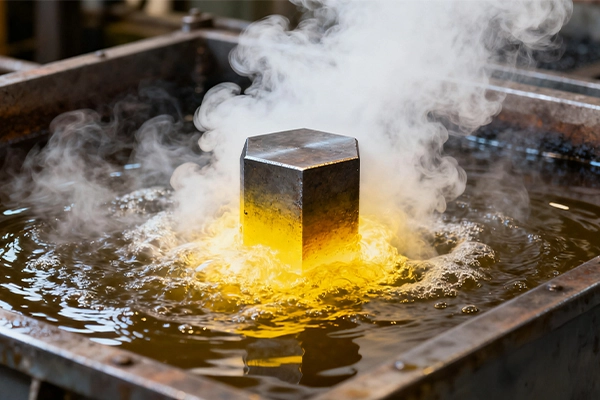 O1 tool steel machined blank (3:2)