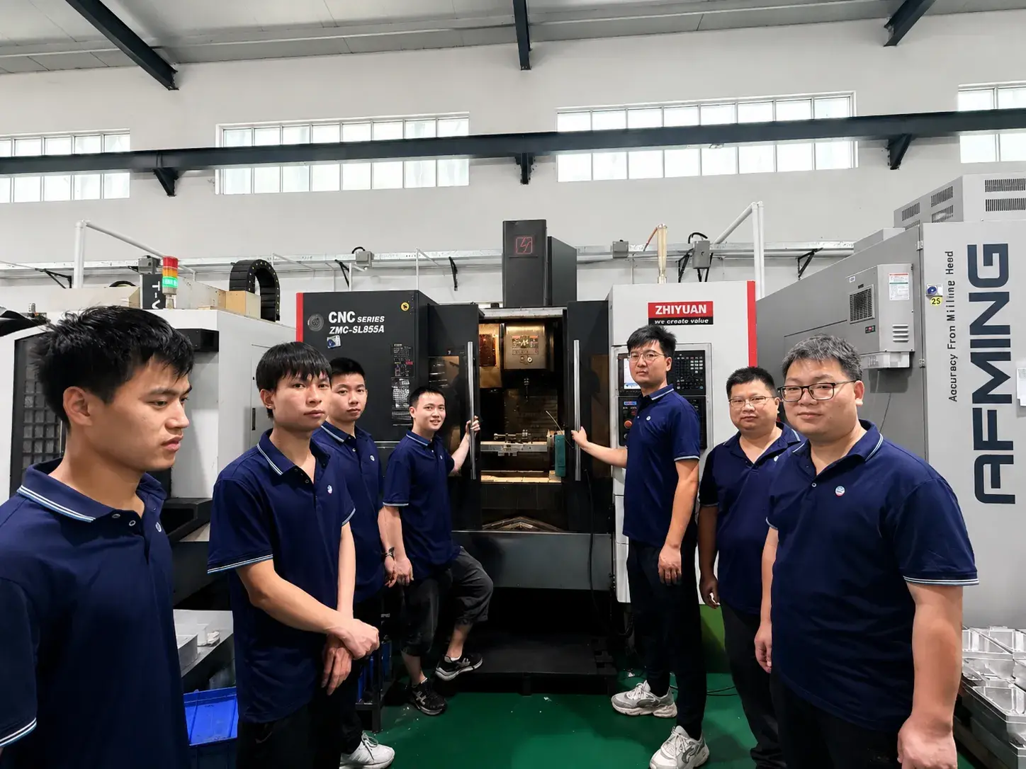 4-Axis CNC Machining Team