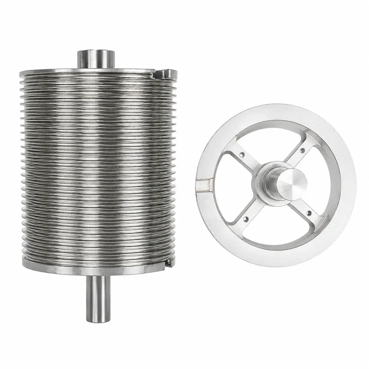 4-axis CNC-machined parts