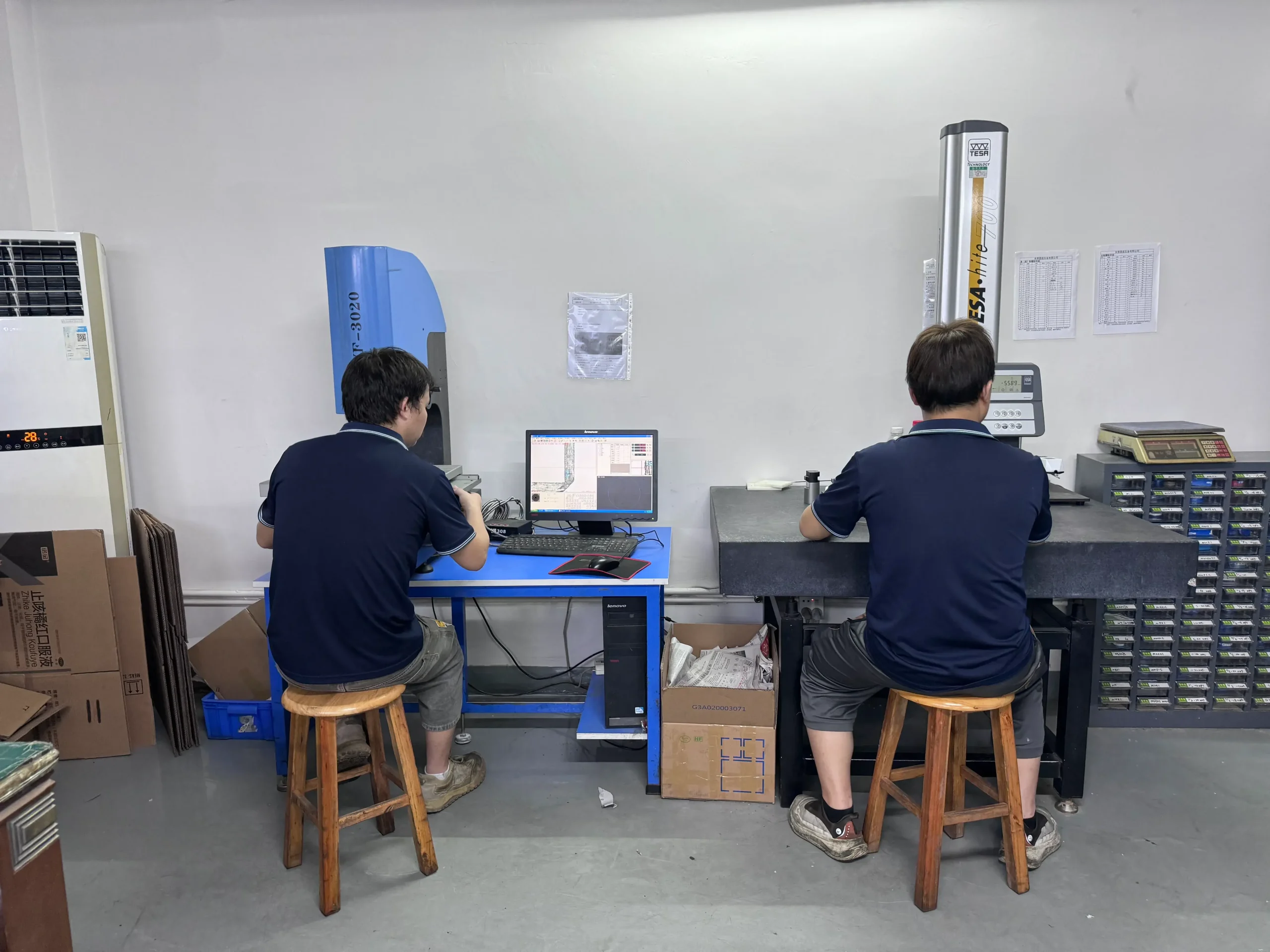Inspection report for CNC Swiss machined parts