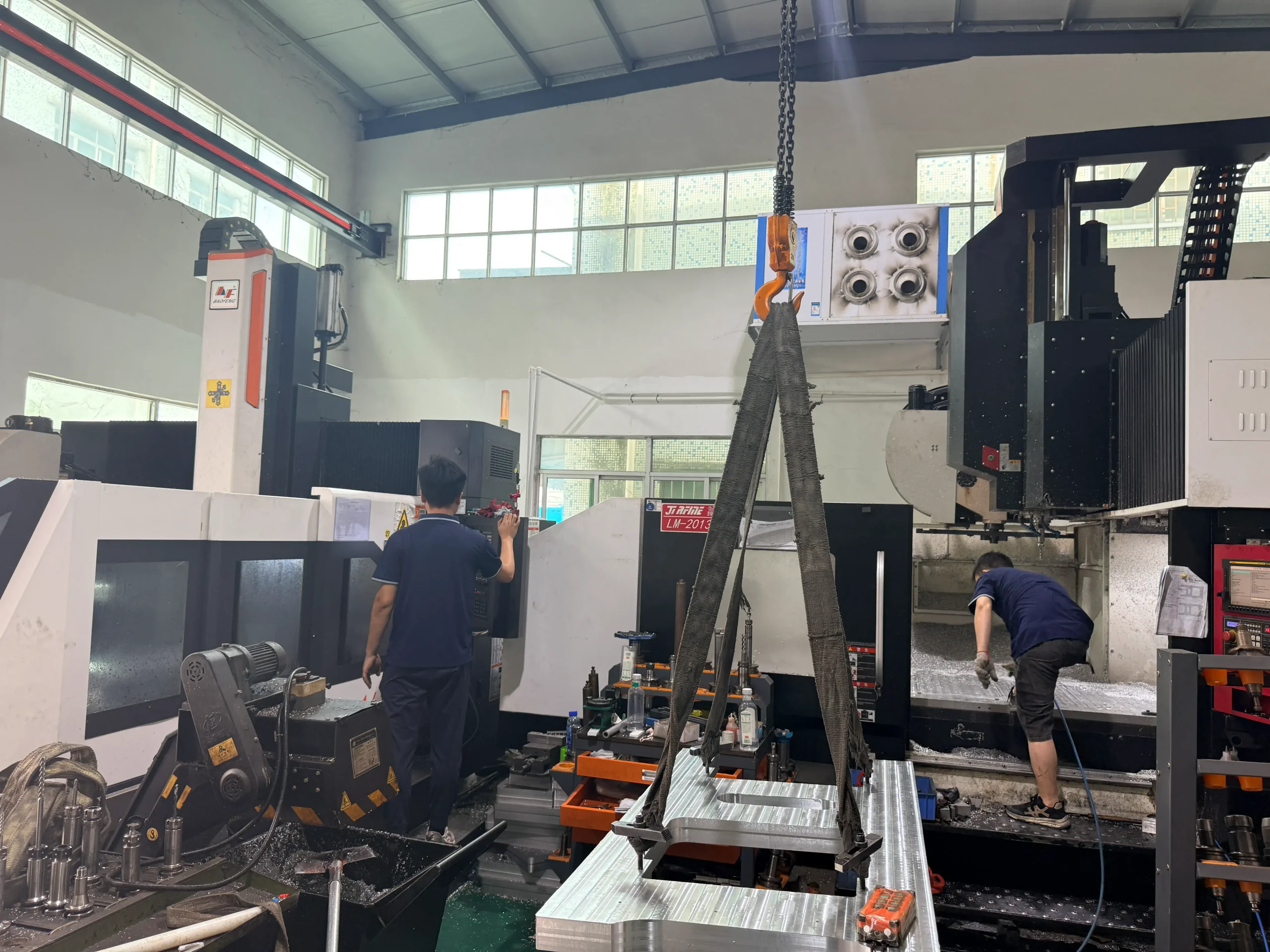 Prototype Machining Shop at Gantry machining