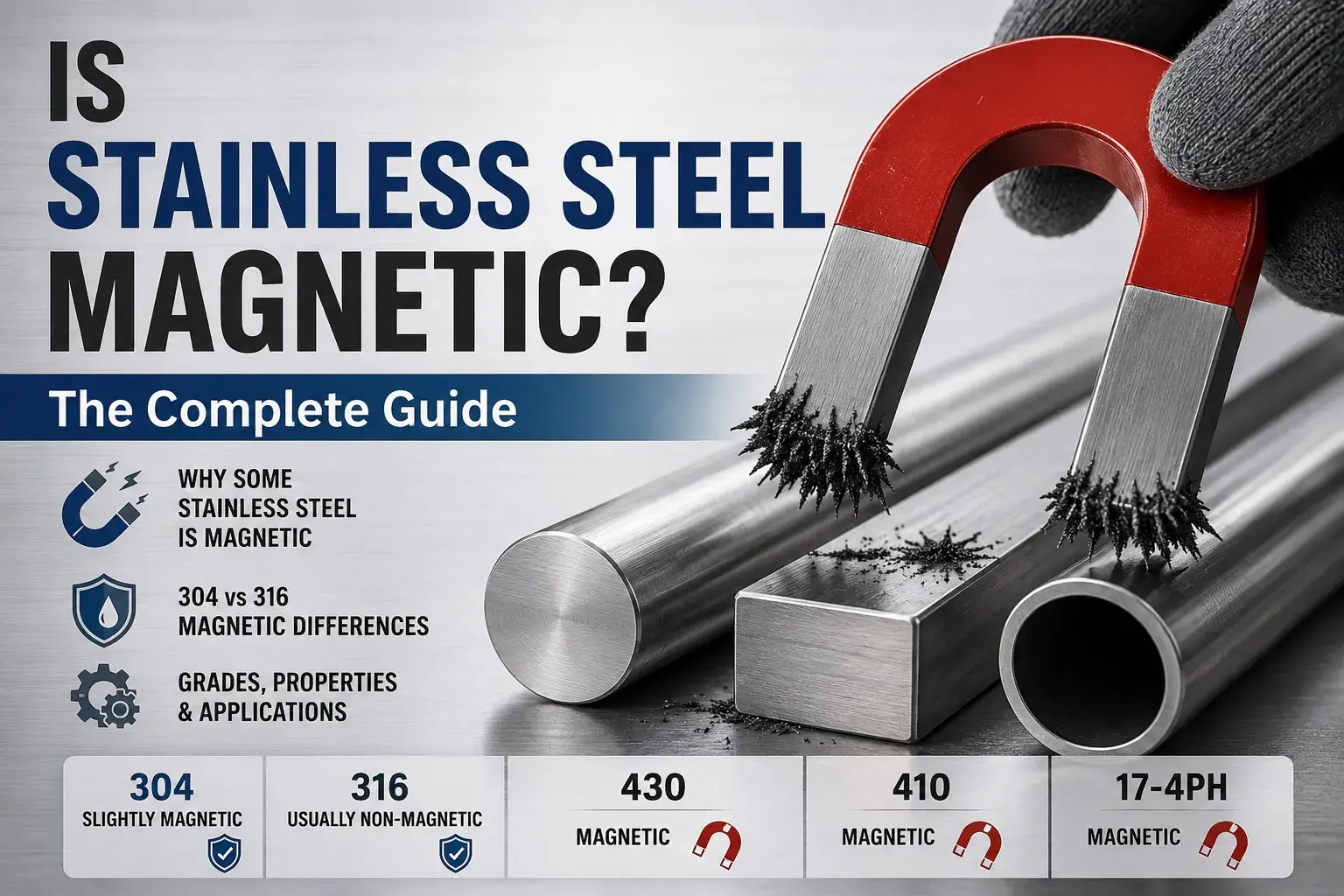 Is stainless steel magnetic