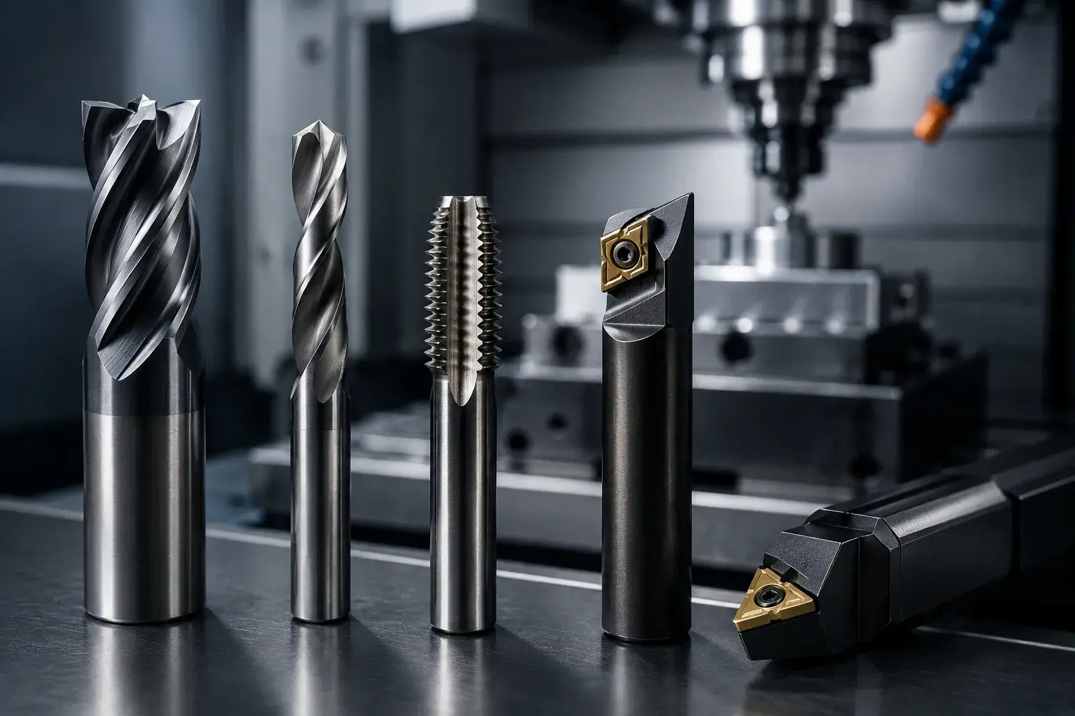 cnc machining tools