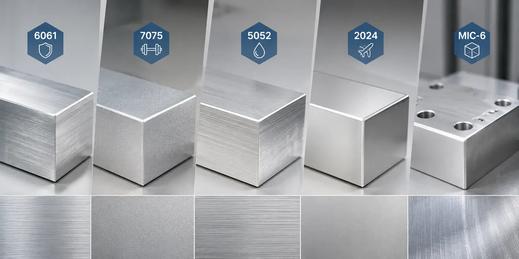 Common Aluminum Alloys for CNC Machining