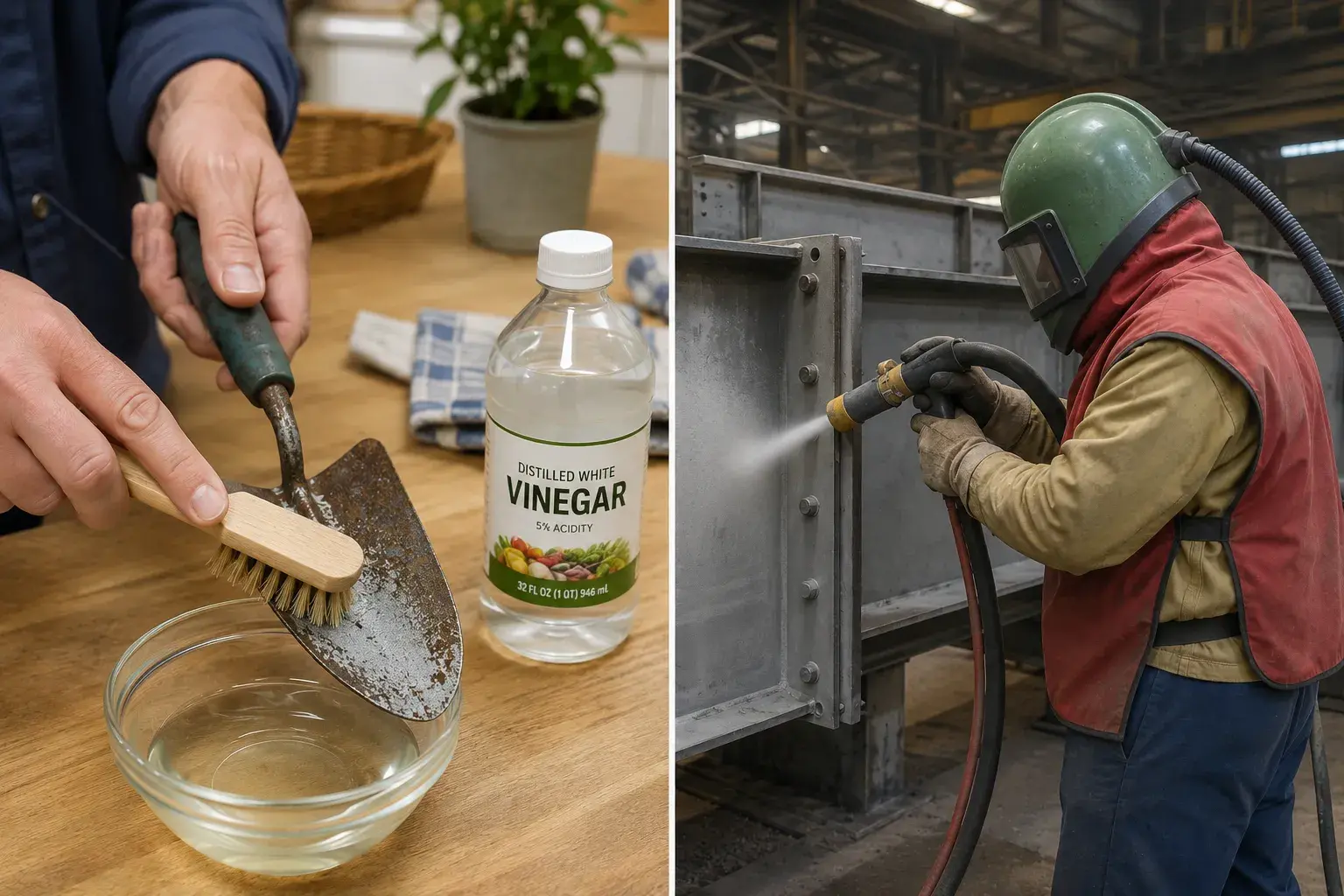 DIY vs Industrial Rust Removal How to Choose