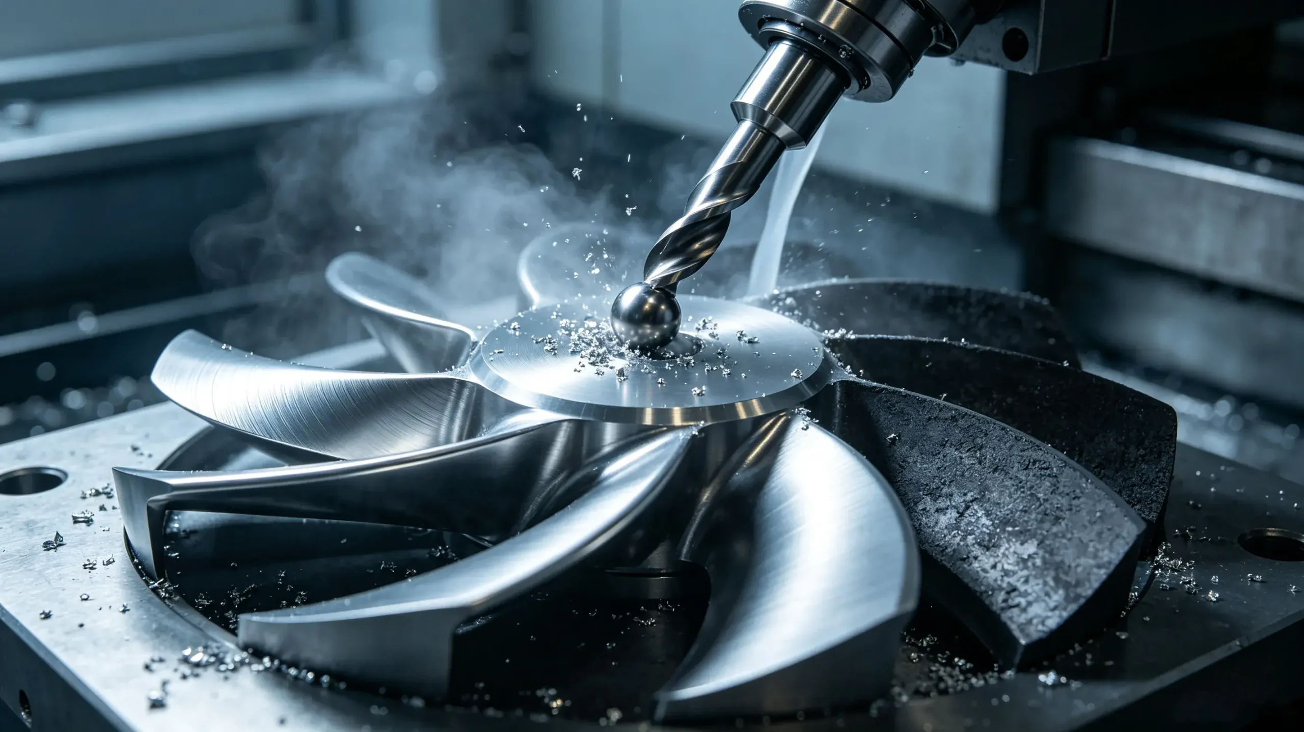 Five Axes Work Together in CNC Machining