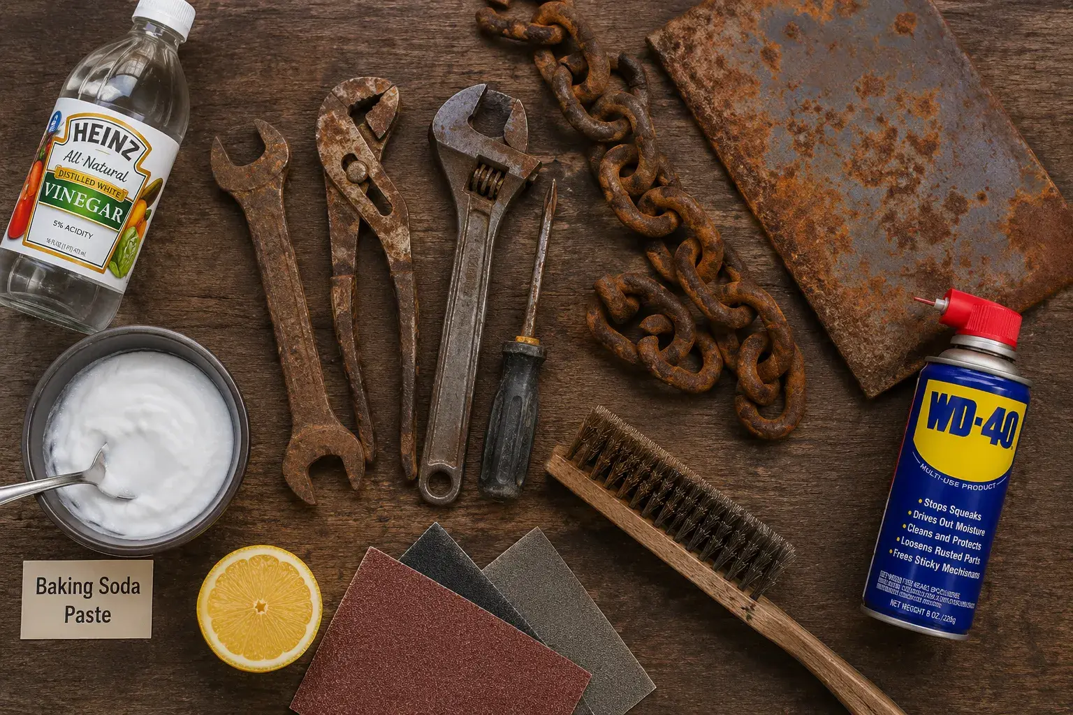 How to Remove Rust from Metal