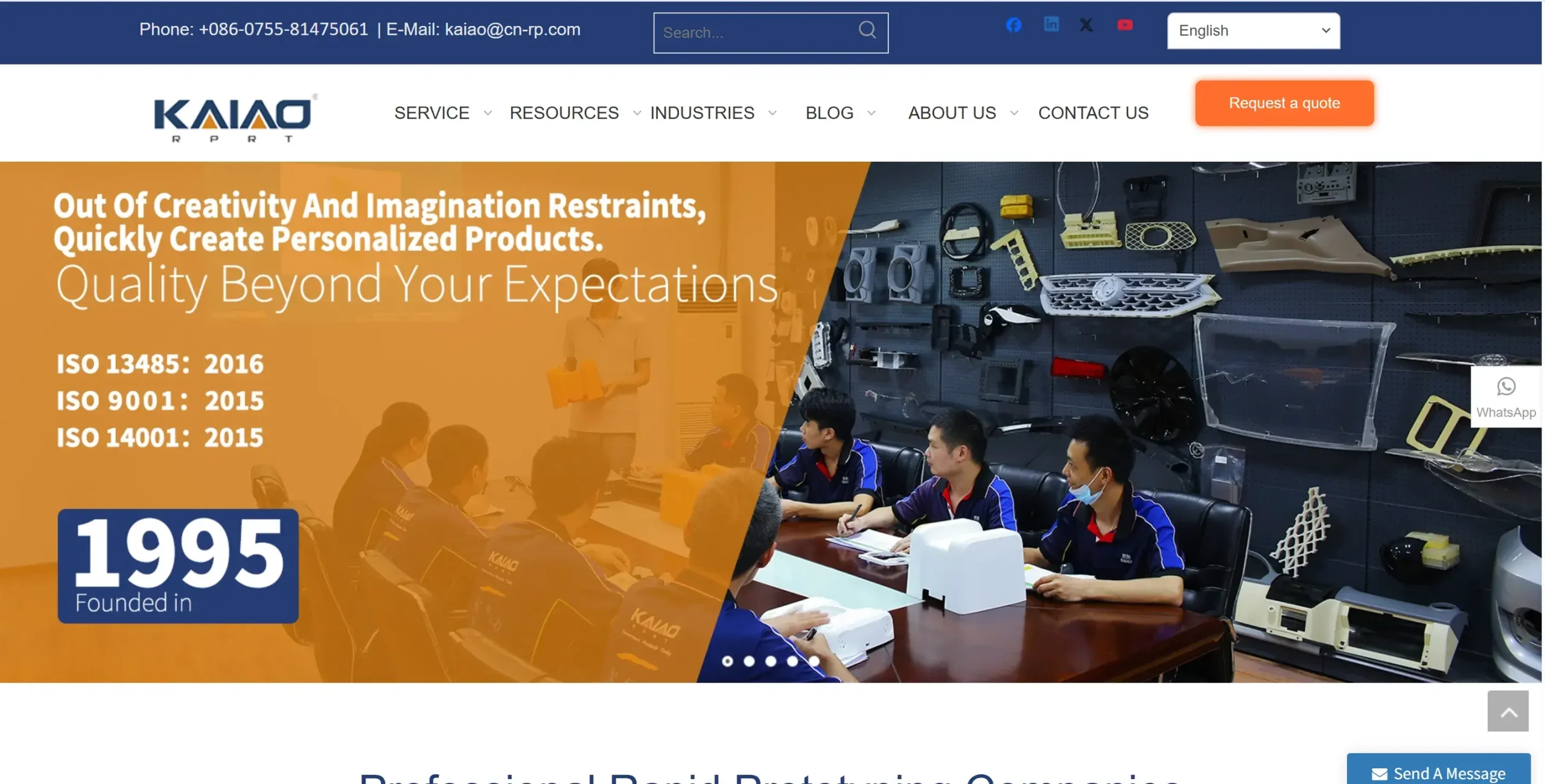 Kaiao Rapid Manufacturing
