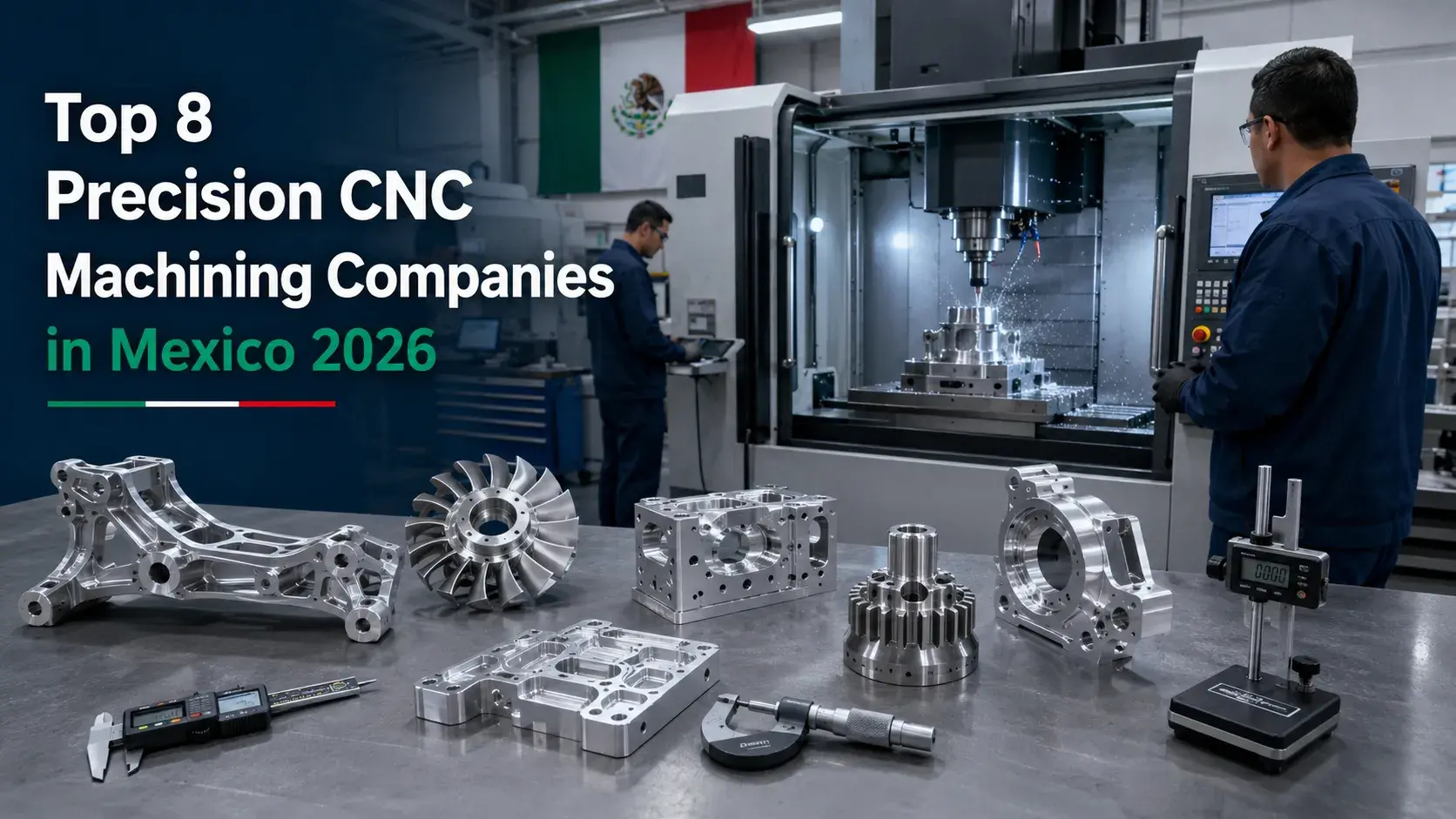 Top 8 Precision CNC Machining Companies in Mexico 2026