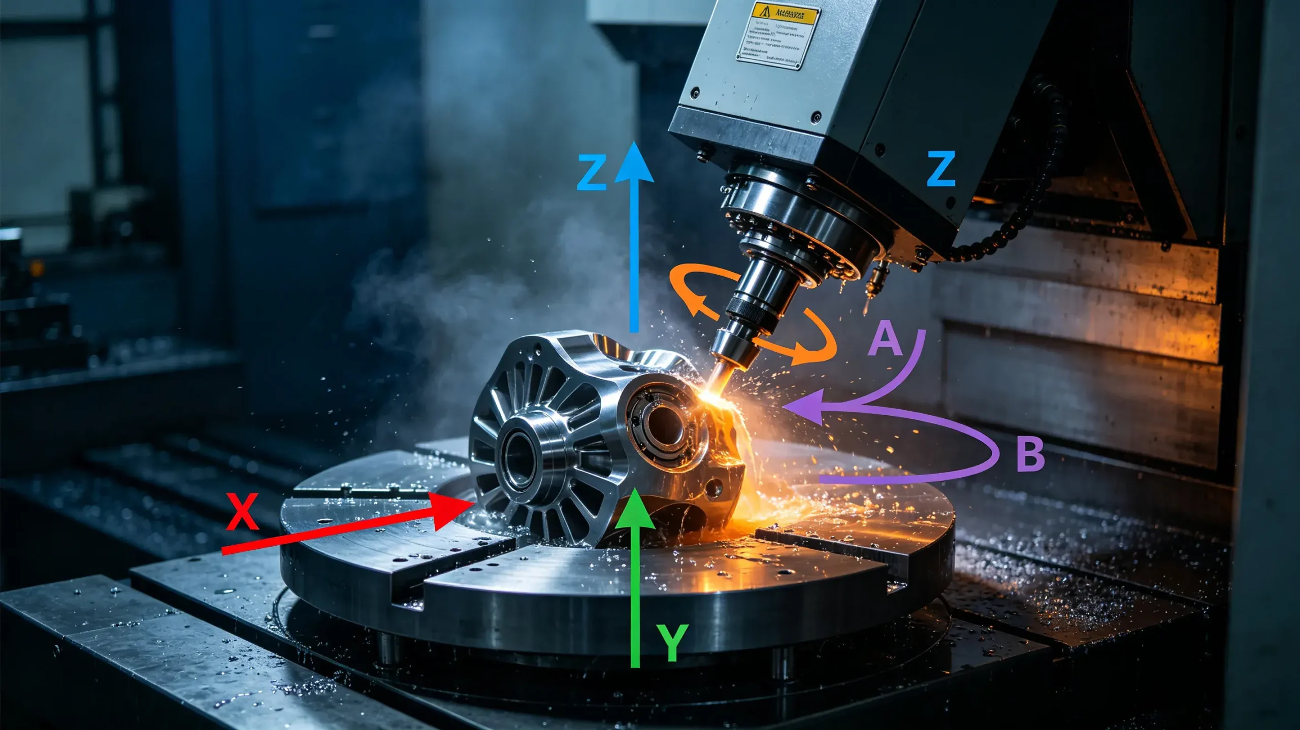 5 Axis on a CNC Machine