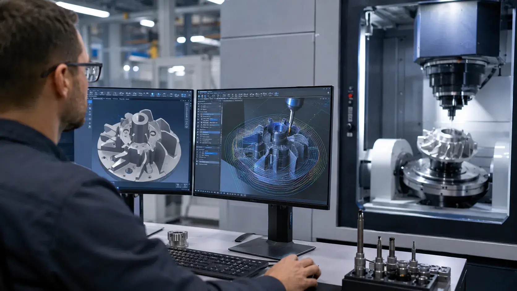 AI assisted CNC programming and toolpath optimization