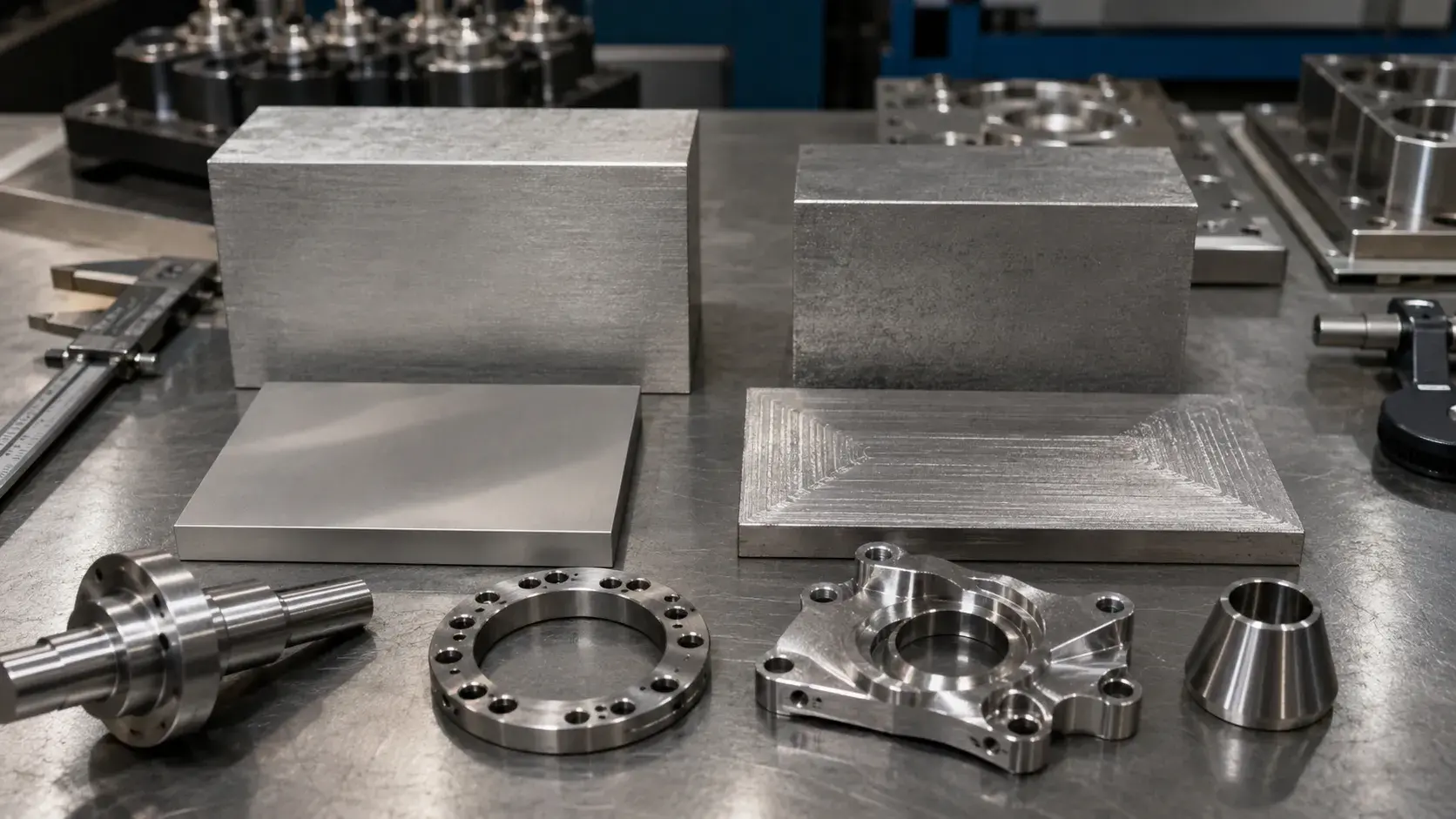different titanium alloys including Grade 2 and Grade 5 titanium used for manufacturing