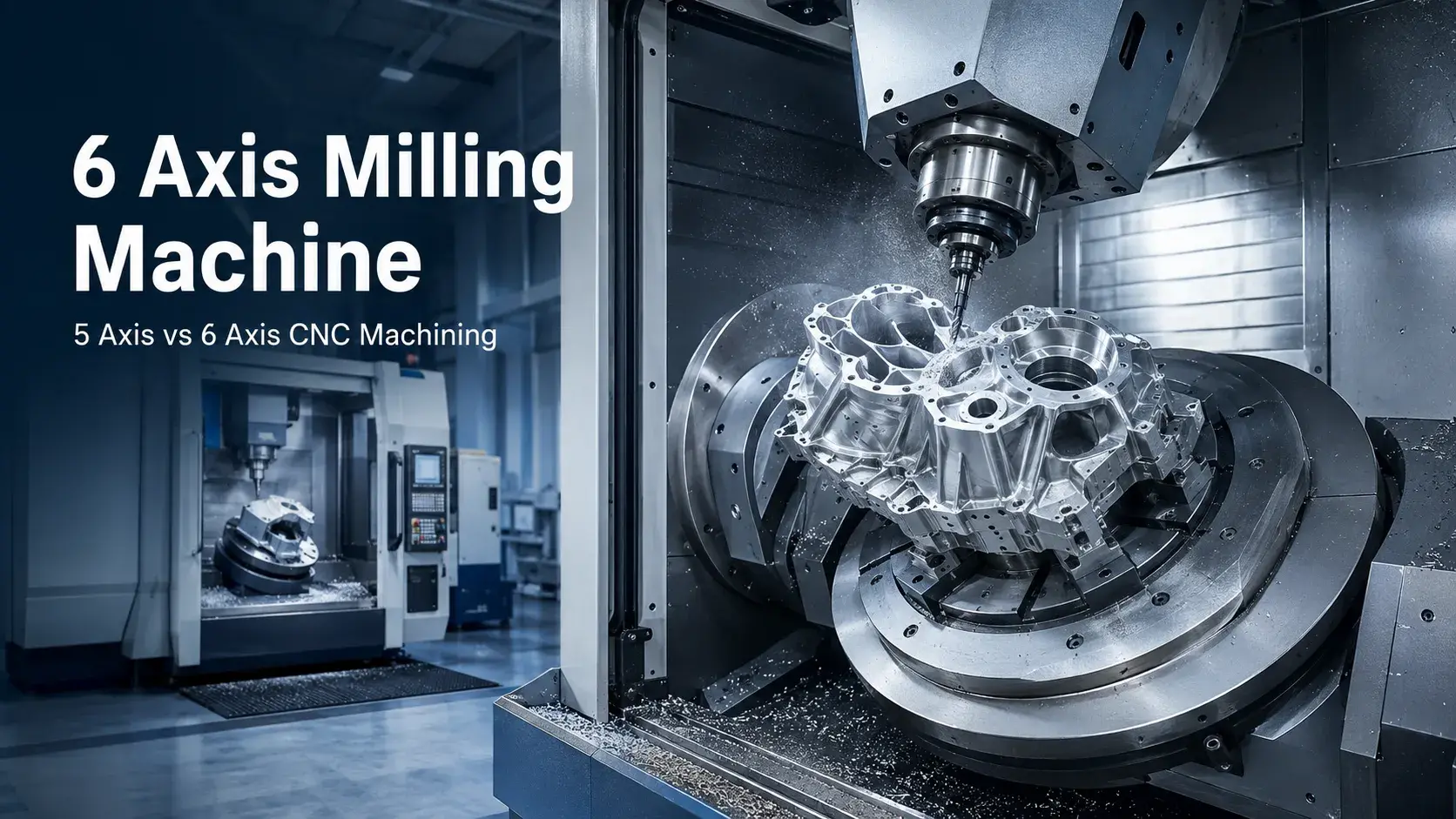 6 Axis Milling Machine vs 5 Axis CNC Machining
