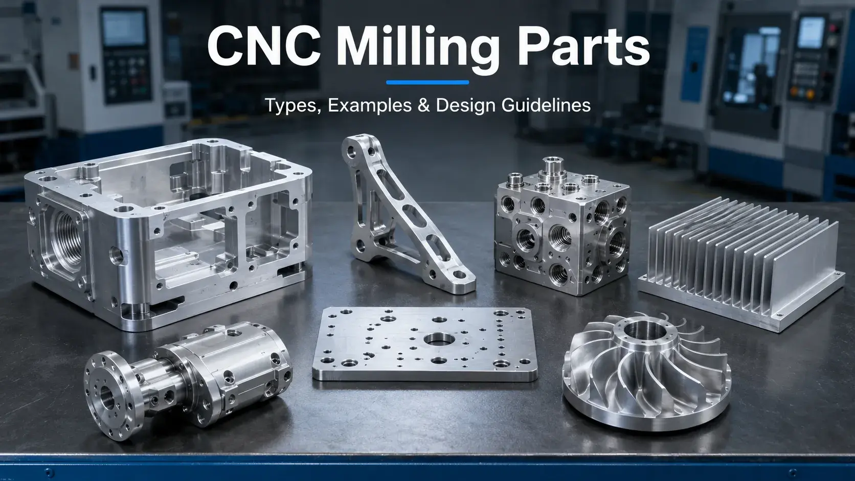CNC milling parts types and design guide