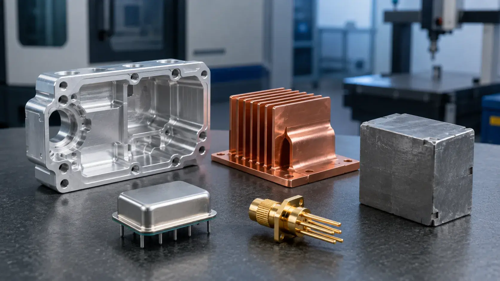 Soft metals used in manufacturing