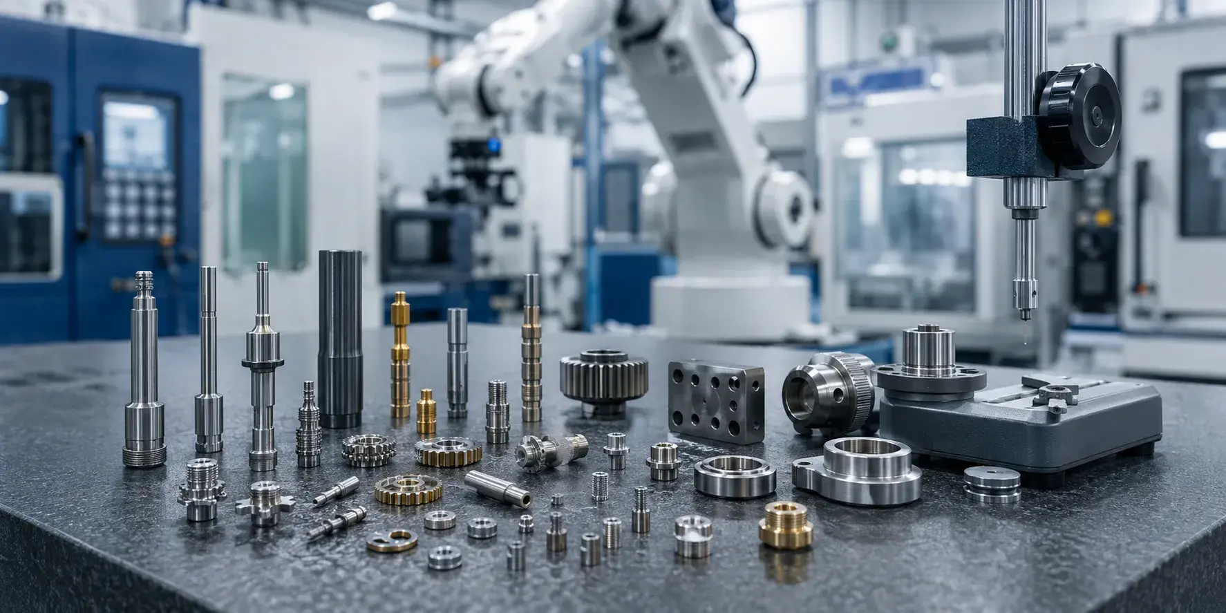 Swiss CNC Robotic Parts