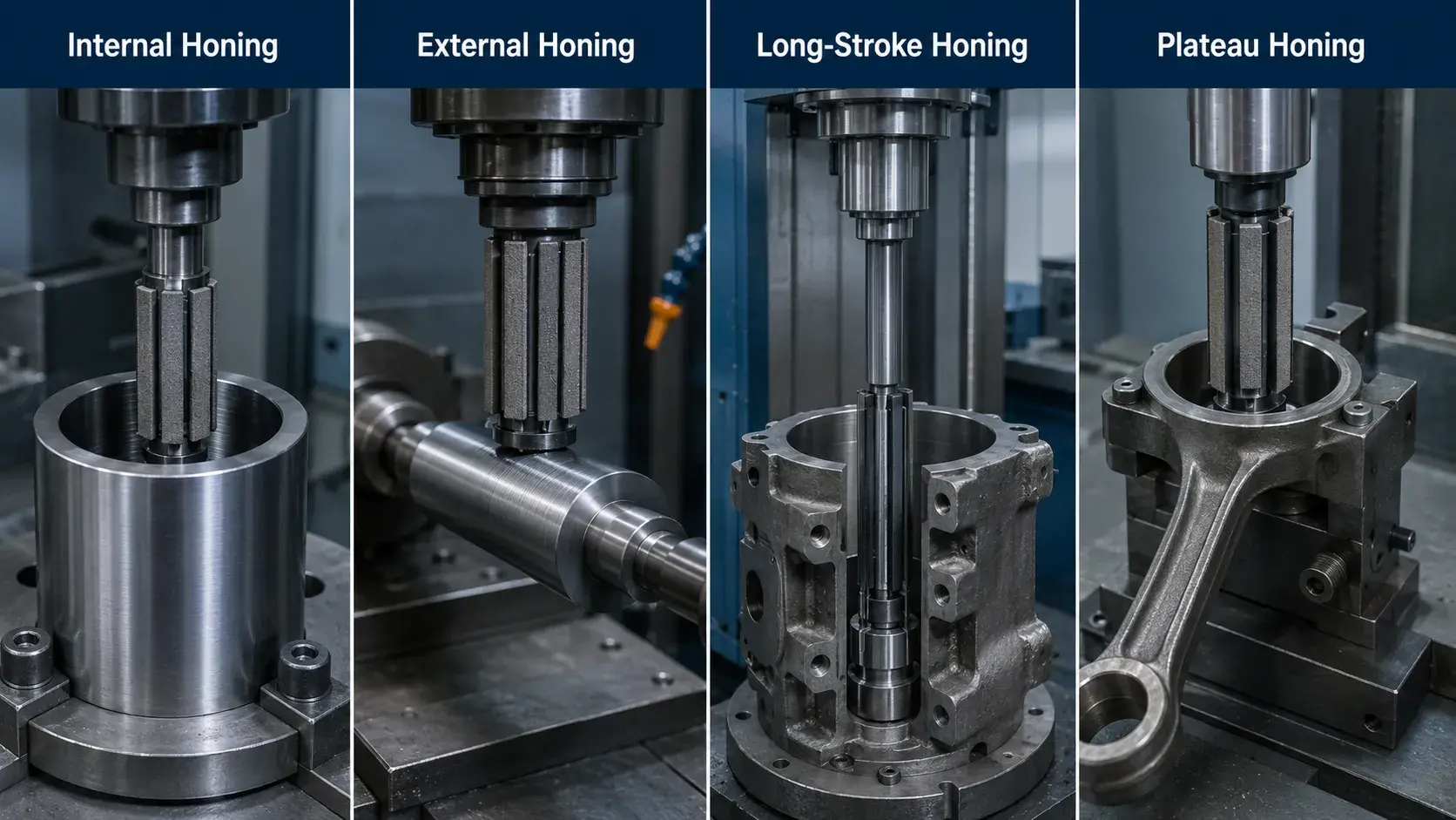 Types of honing