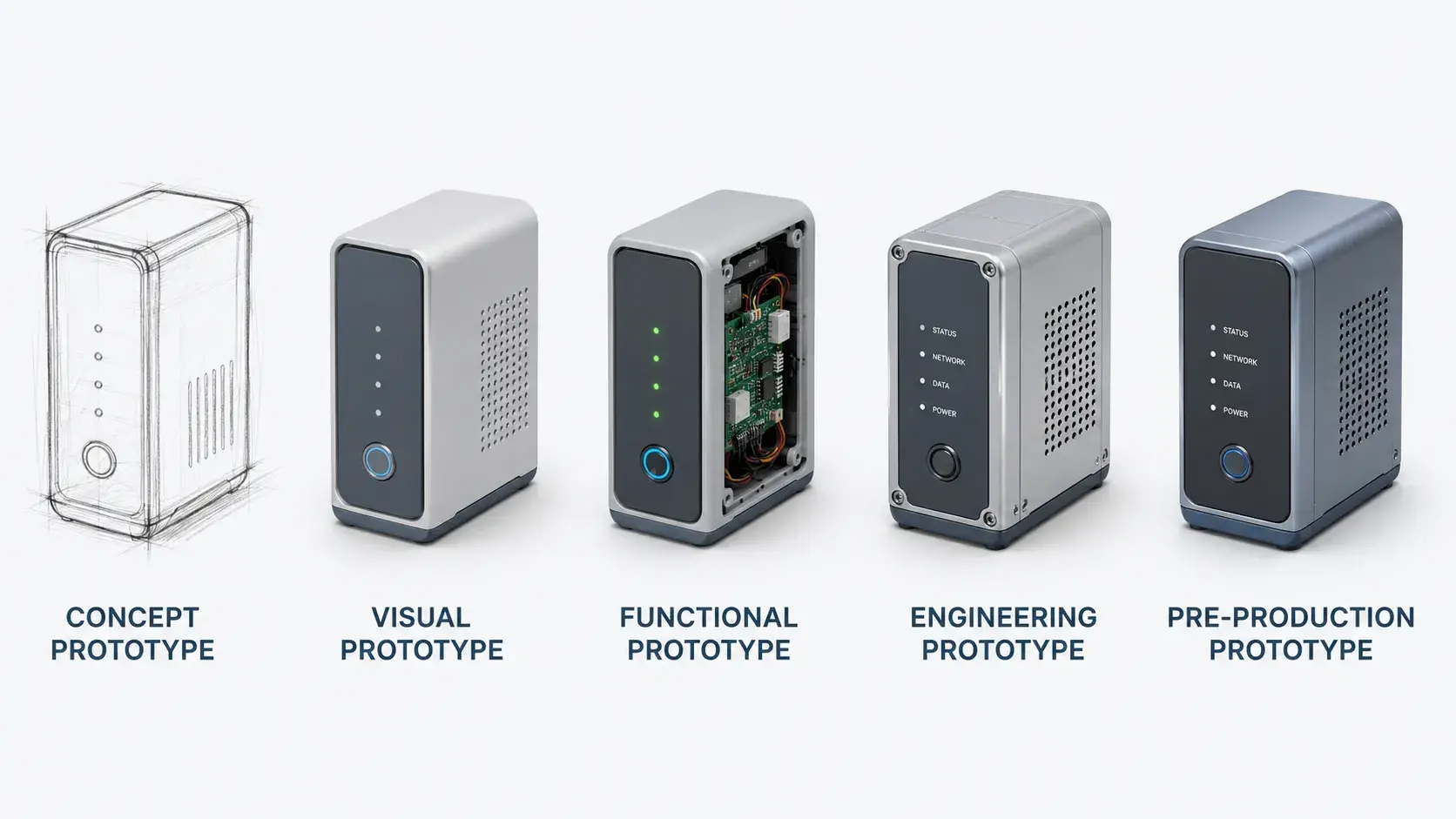 Types of product prototypes