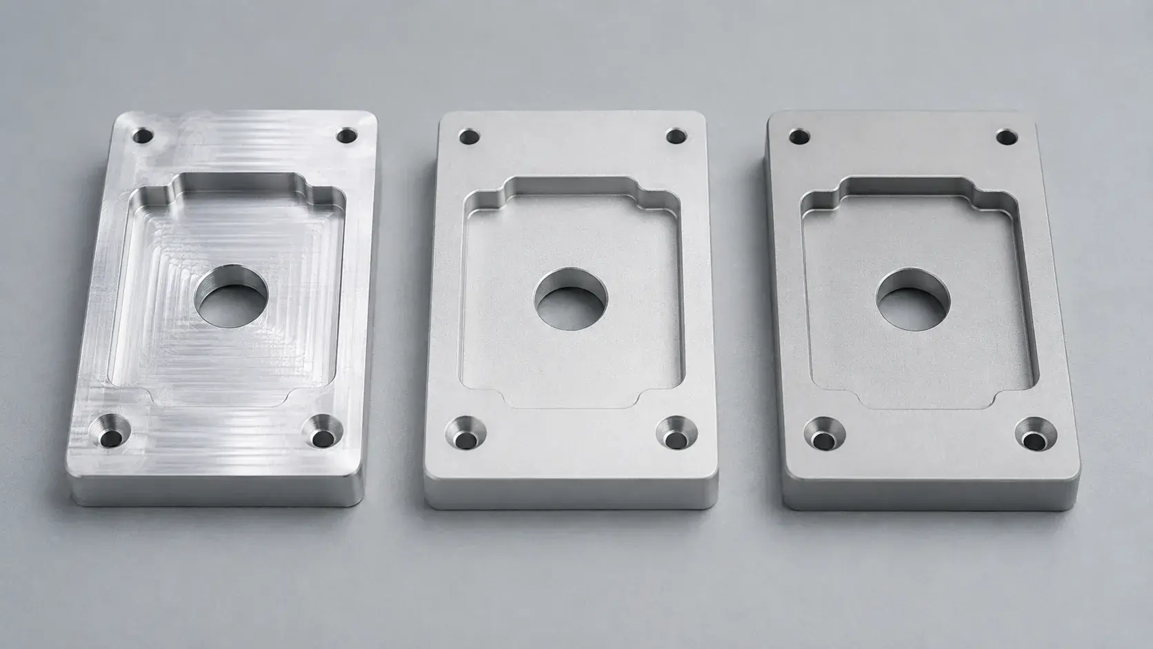 clear anodized aluminum closest to white anodized finish