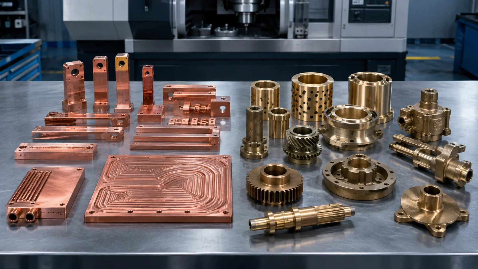 Copper vs bronze applications