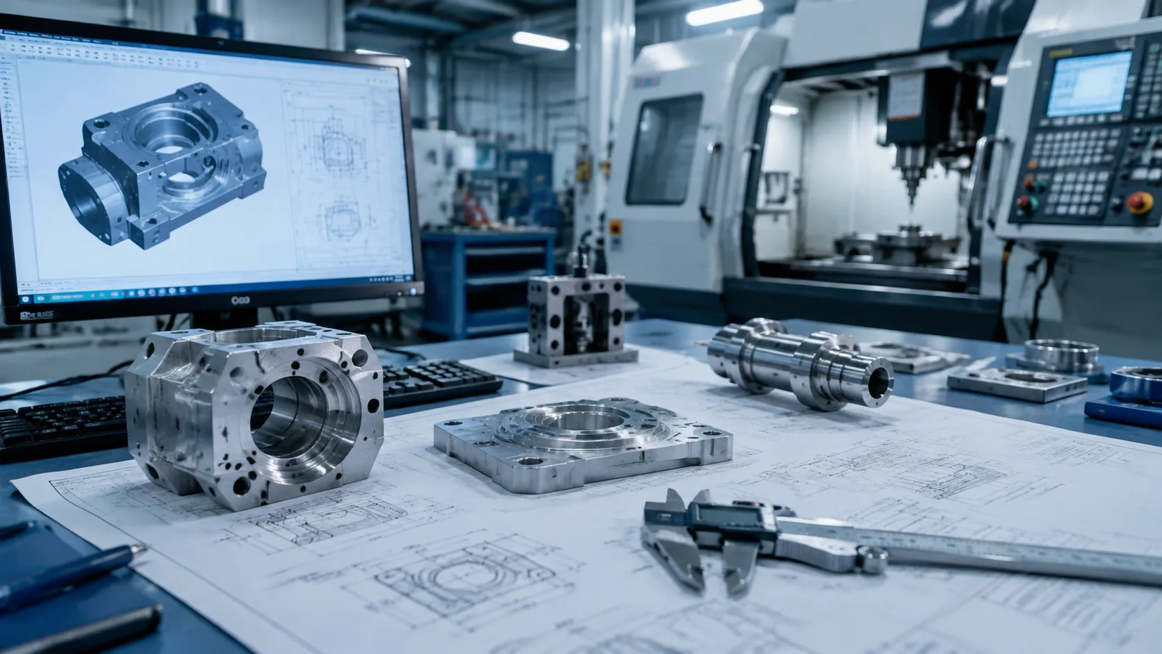 CNC machining engineering drawing guide