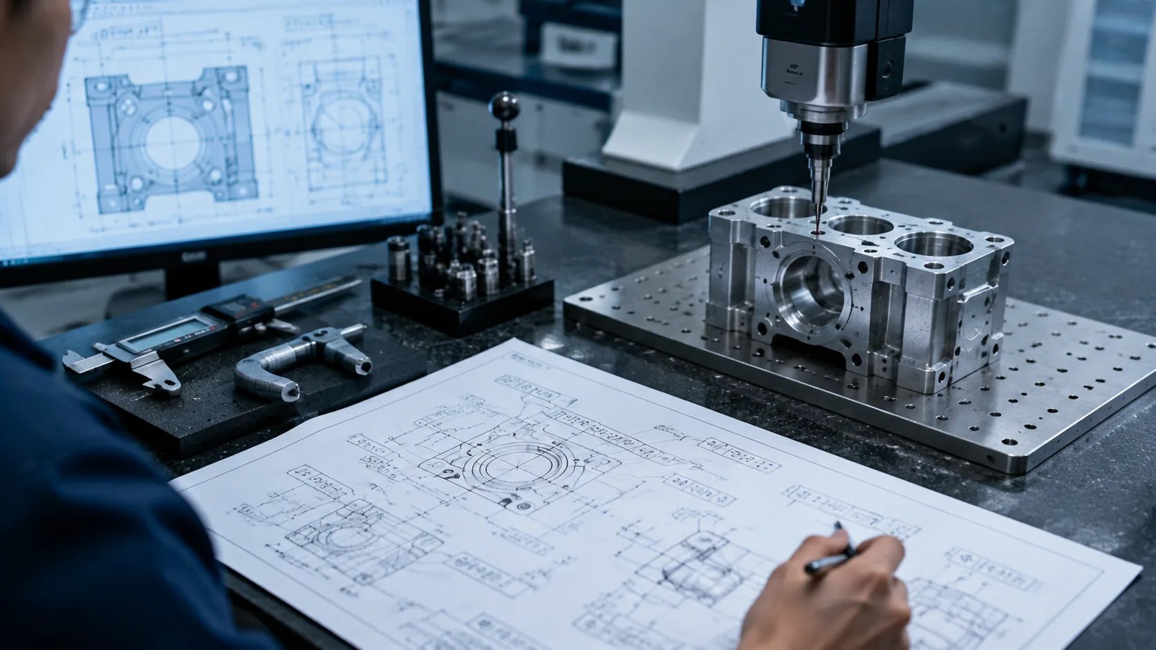 GD&T symbols used in CNC inspection