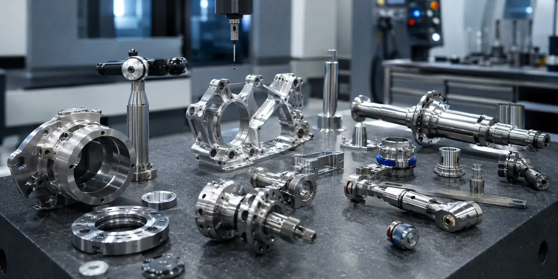 mill turn aerospace parts
