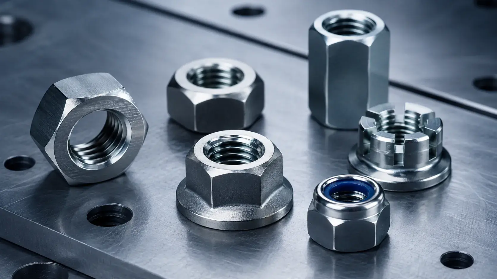 nut threaded fastener