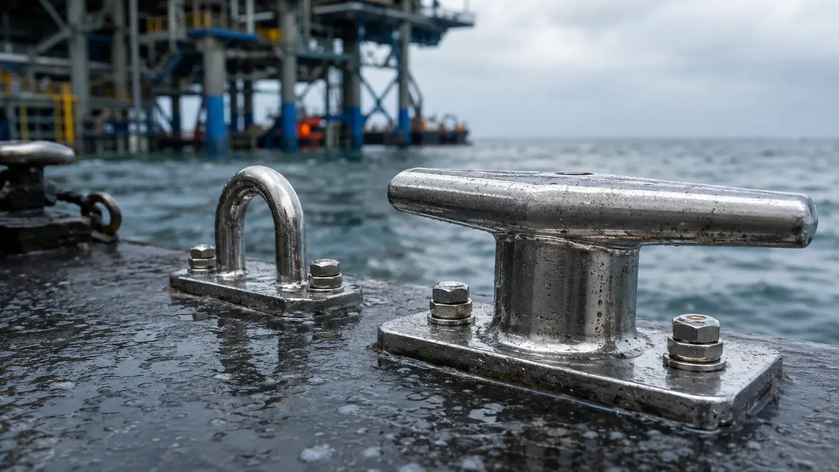 Stainless steel corrosion resistance in salt water environment