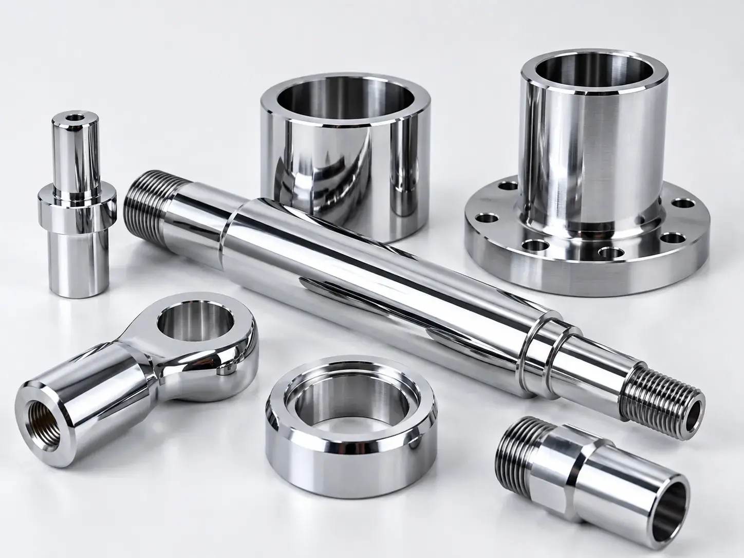 Chrome plated CNC machined parts