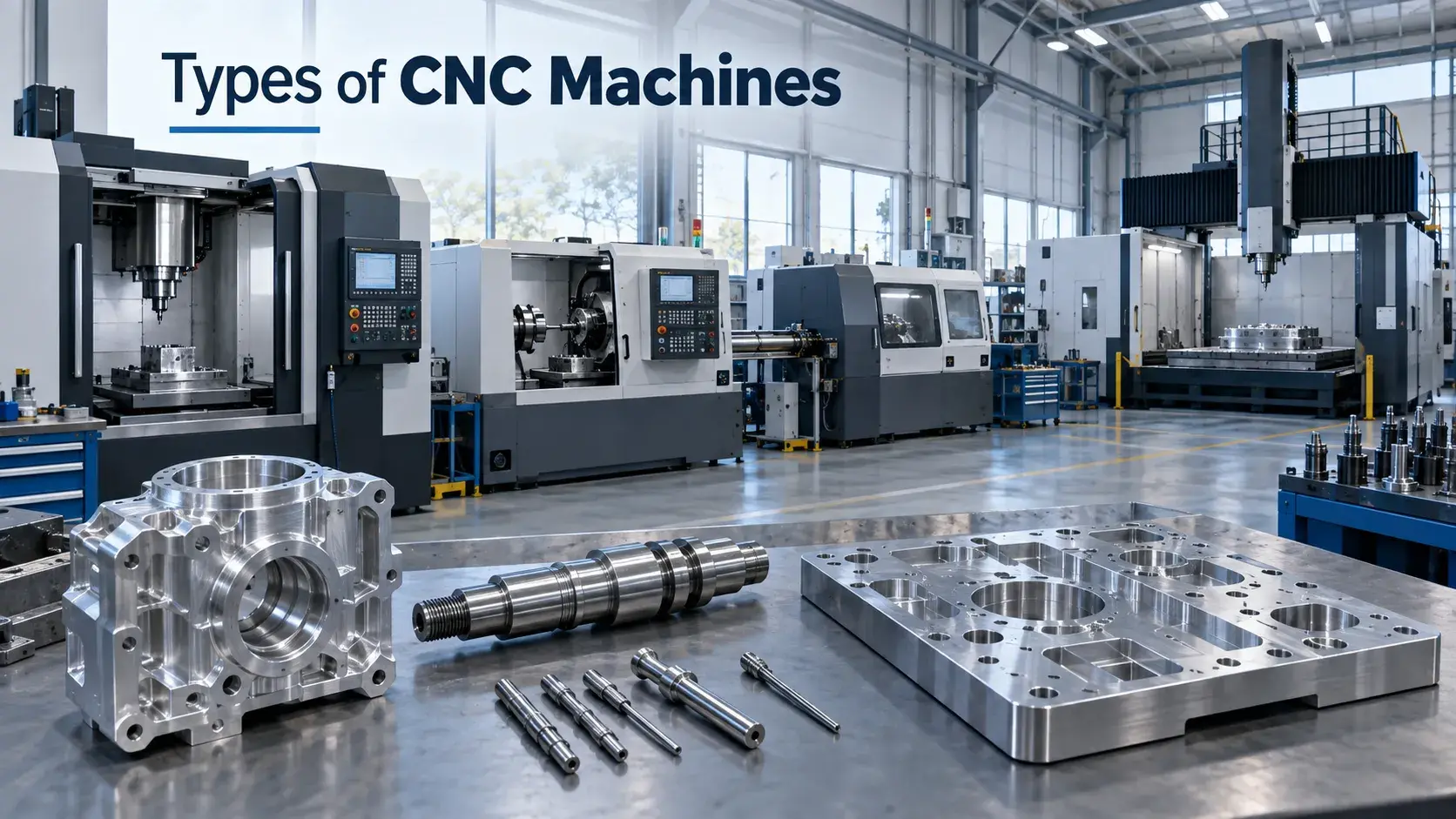 Types of CNC machines