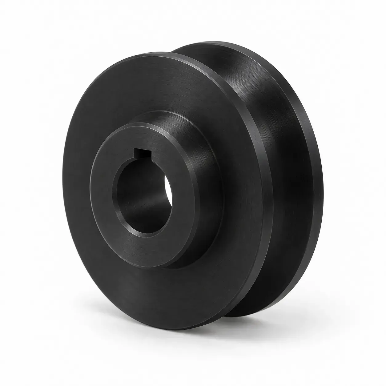 CNC machined UV-stabilized POM pulley